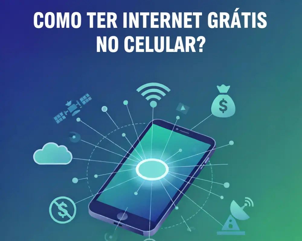 Como ter internet grátis no celular